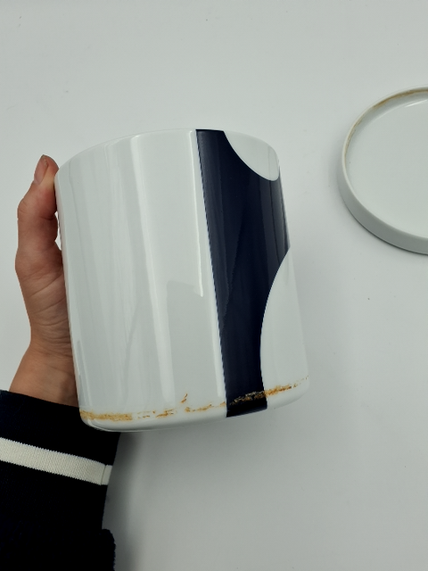 Verner Panton urtepotte skjuler m. Underskål